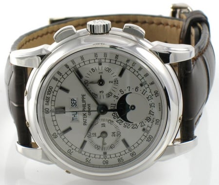 Front View of Perpetual Calendar Chronograph