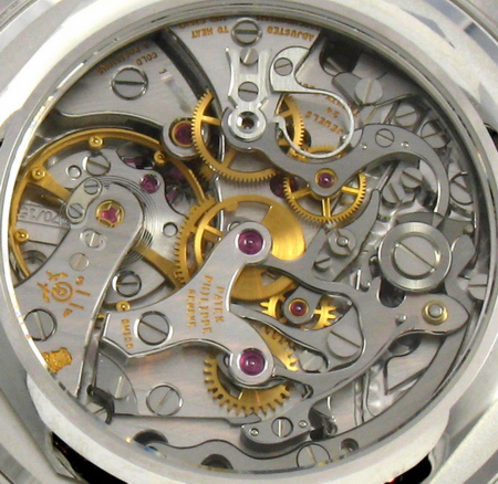 Caseback of Perpetual Calendar Chronograph
