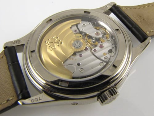 Caseback of Annual Calendar