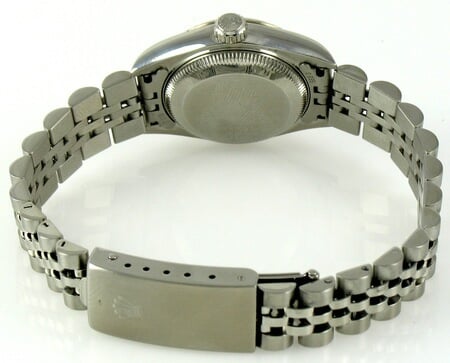 Rear / Band View of Ladies Datejust