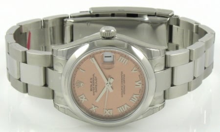Front View of Datejust Midsize 31MM