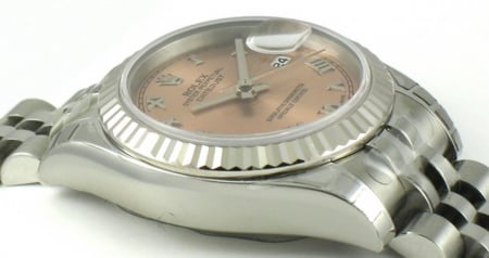 9' Side Shot of Ladies Datejust