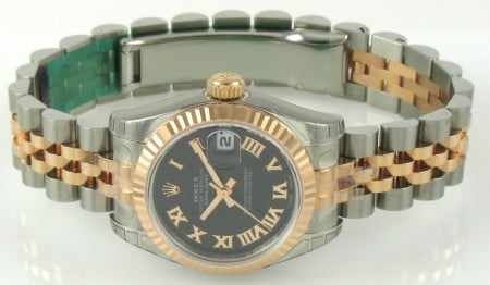 Front View of Ladies Datejust