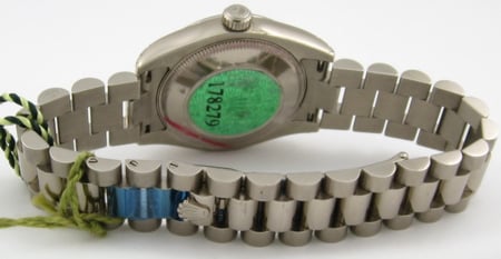 Rear / Band View of Datejust President Midsize