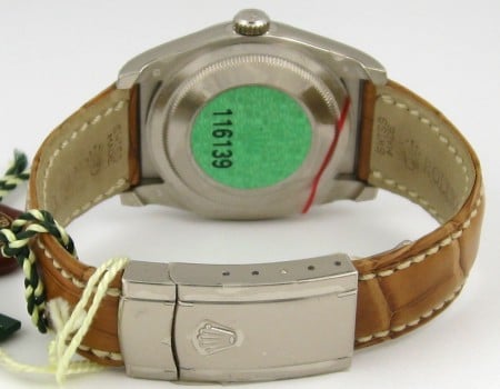 Rear / Band View of Datejust