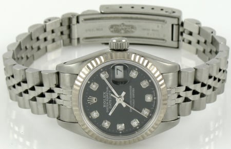 Front View of Ladies Datejust