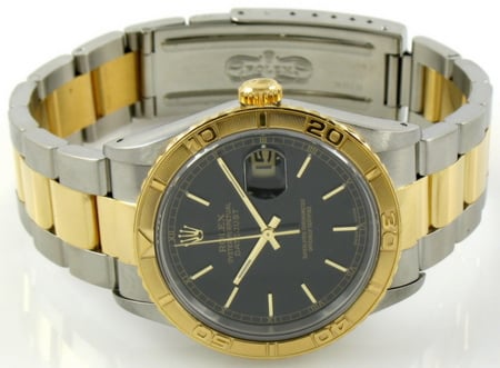 Front View of Datejust Turn-O-Graph 'Thunderbird'