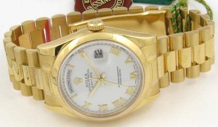Front View of Day-Date President