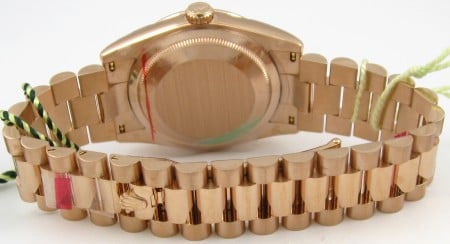 Rear / Band View of Day-Date President