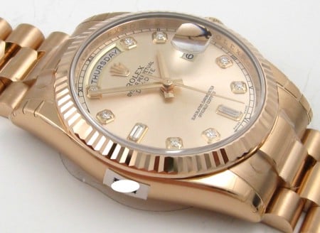 9' Side Shot of Day-Date President