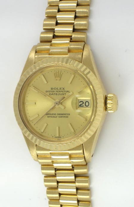 Rolex - Ladies Datejust President 6917 18K
