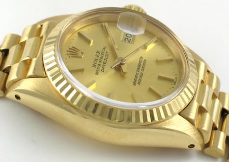9' Side Shot of Ladies Datejust President