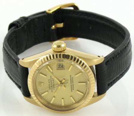 Front View of Ladies Datejust