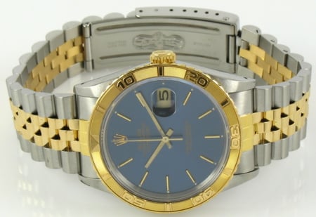 Front View of Datejust Turn-O-Graph 'Thunderbird'