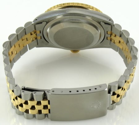 Caseback of Datejust Turn-O-Graph 'Thunderbird'