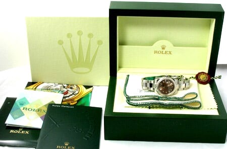 Box / Paper shot of Datejust Midsize 31MM
