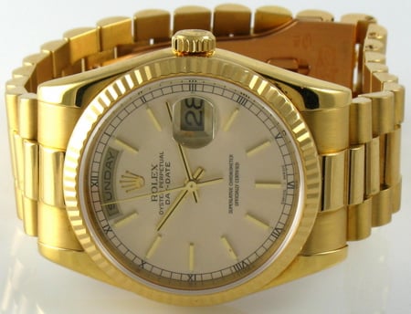 Front View of Day-Date President