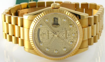 Front View of Day-Date President