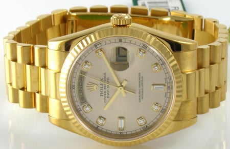 Front View of Day-Date President