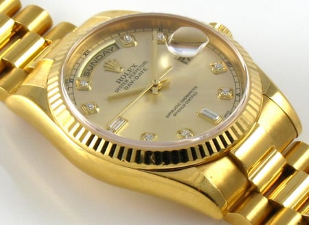 9' Side Shot of Day-Date President