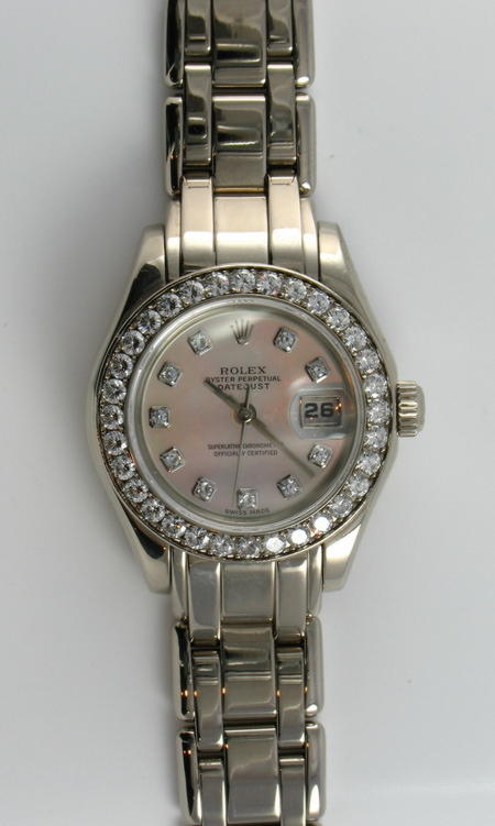 Rolex - Ladies Masterpiece Datejust Pearlmaster 80309