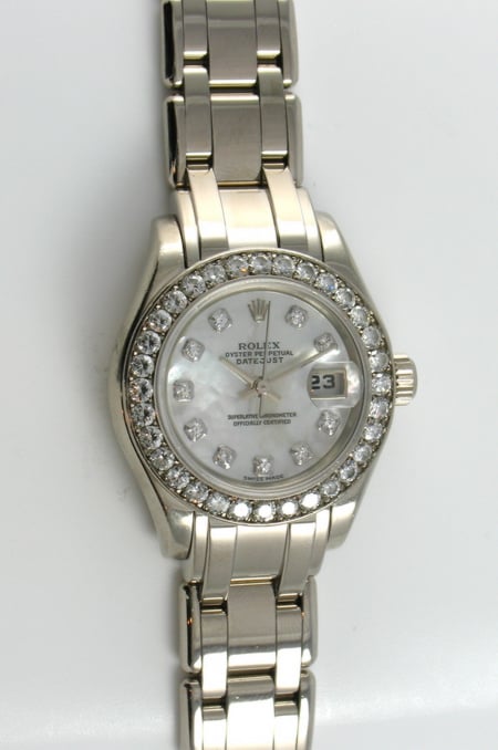 Rolex - Ladies Masterpiece Datejust Pearlmaster 80309