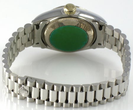 Rear / Band View of Ladies Datejust President