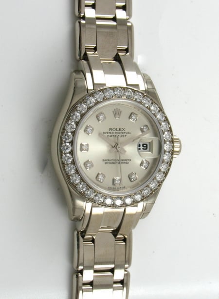 Rolex - Ladies Masterpiece Datejust Pearlmaster 80299