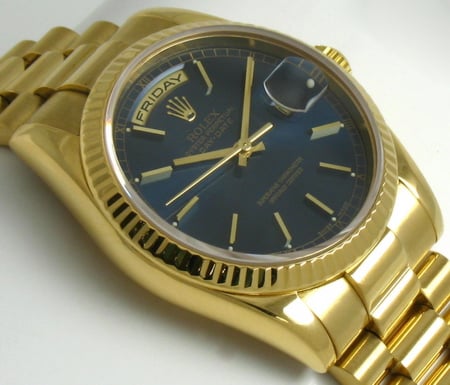 9' Side Shot of Day-Date President