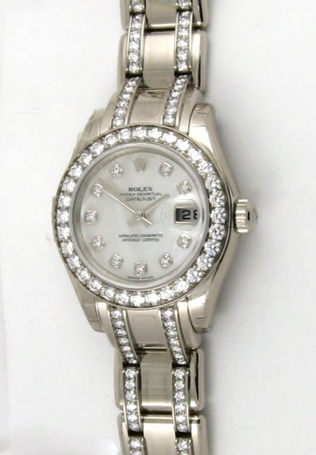 Rolex - Ladies Masterpiece Datejust Pearlmaster 80299