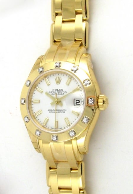 Rolex - Ladies Masterpiece Datejust Pearlmaster 80318