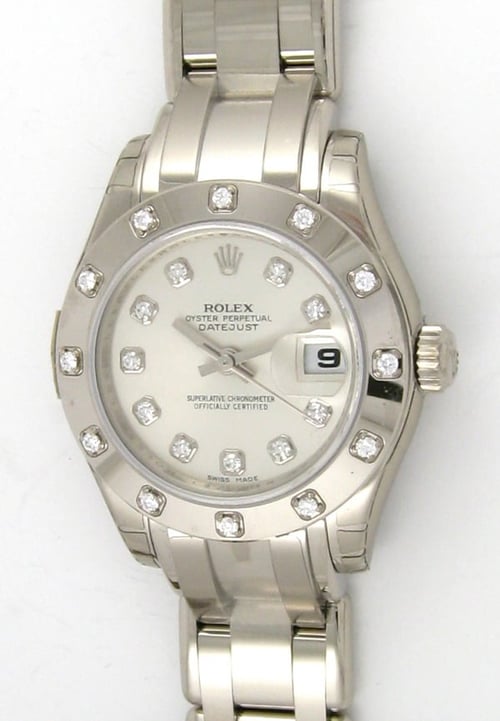 Rolex - Ladies Datejust Masterpiece Pearlmaster 80319