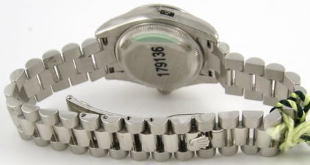 Rear / Band View of Ladies Datejust President