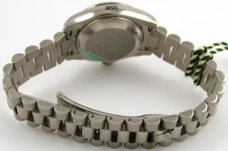 Rear / Band View of Ladies Datejust President