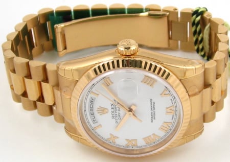 Front View of Day-Date President