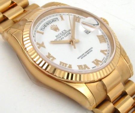 9' Side Shot of Day-Date President