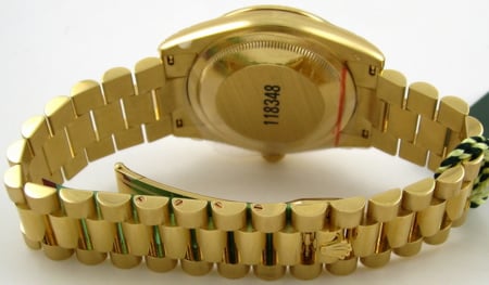 Rear / Band View of Day-Date President