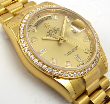 9' Side Shot of Day-Date President