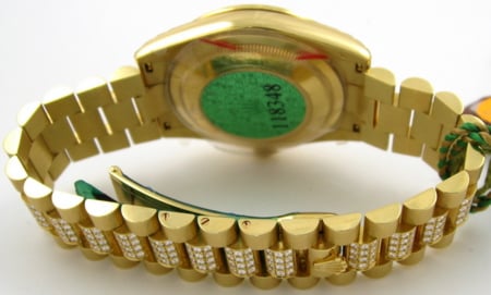 Rear / Band View of Day-Date President