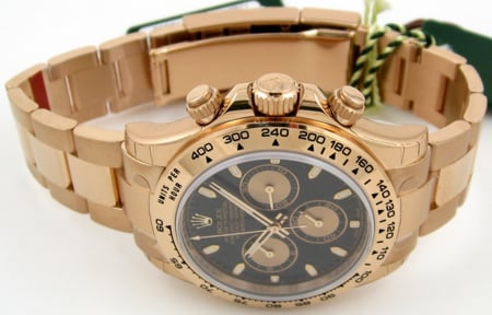 Front View of Daytona Cosmograph