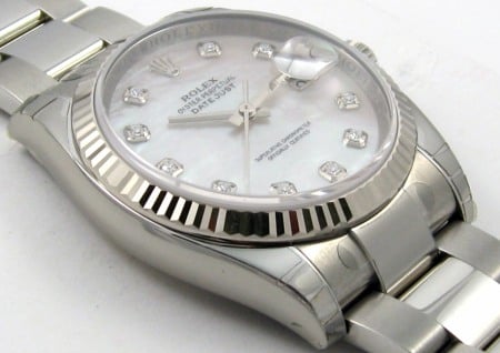 9' Side Shot of Datejust