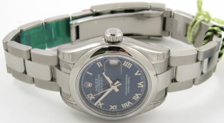Front View of Ladies Datejust