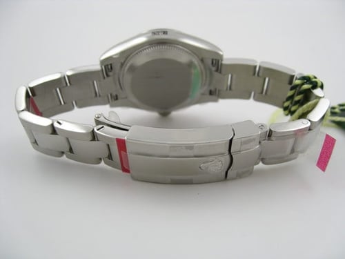 Rear / Band View of Ladies Datejust