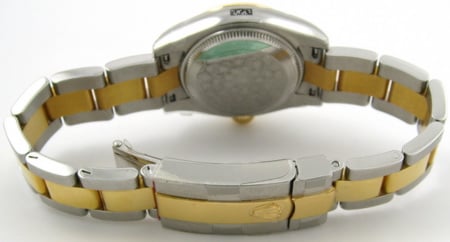Rear / Band View of Ladies Datejust