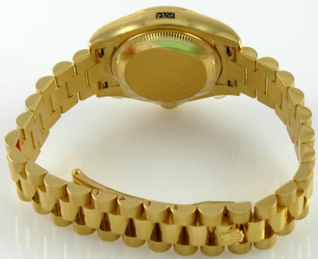 Rear / Band View of Ladies Datejust President