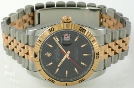 Front View of Datejust Turn-O-Graph 'Thunderbird'