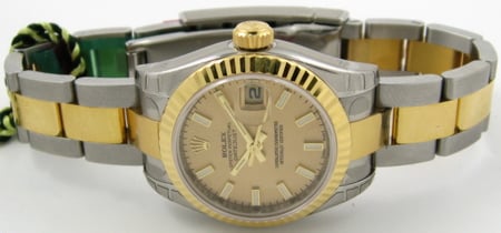 Front View of Ladies Datejust