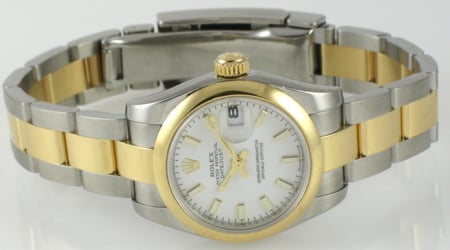 Front View of Ladies Datejust