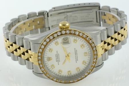 Front View of Datejust Midsize