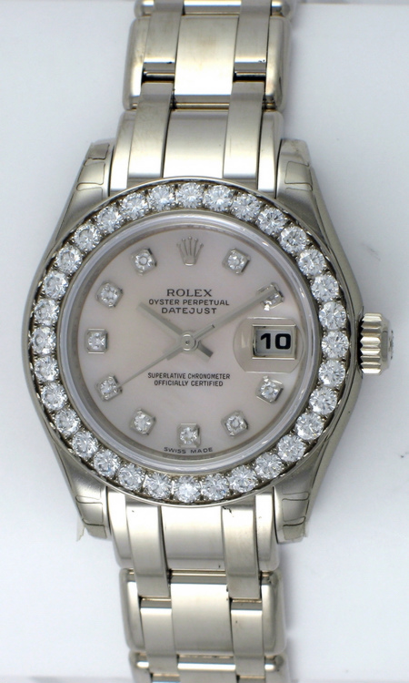 Rolex - Ladies Masterpiece Datejust Pearlmaster 80299